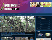 Tablet Screenshot of instrumentalesfm.com